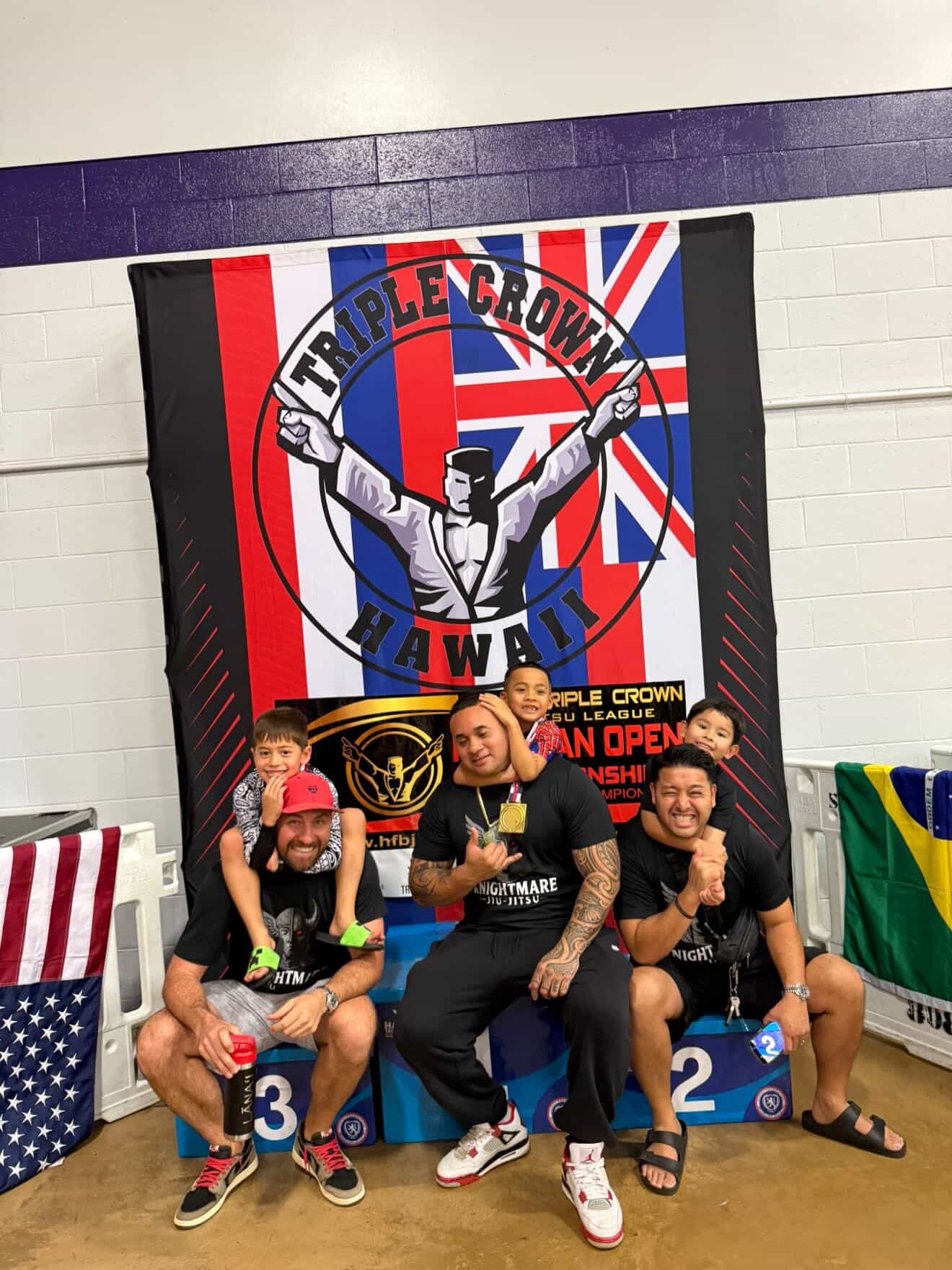Kids jiu-jitsu class